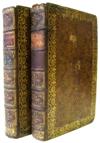 BASKERVILLE PRESS  1758  MILTON, JOHN.  Paradise Lost + Paradise Regain'd.  1st Baskerville edition, octavo issue.